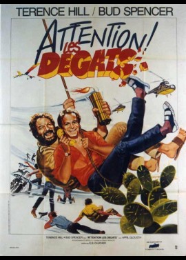 affiche du film ATTENTION LES DEGATS