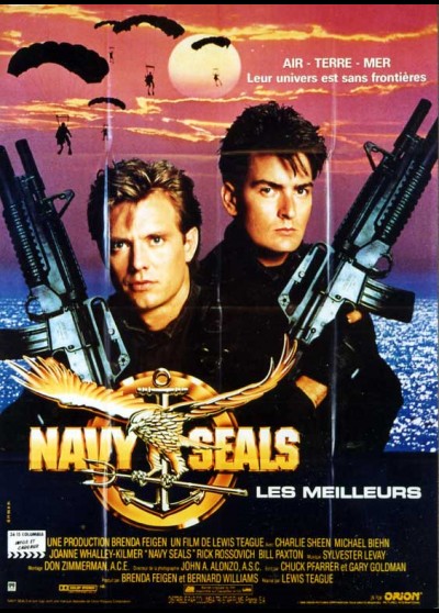 NAVY SEALS movie poster