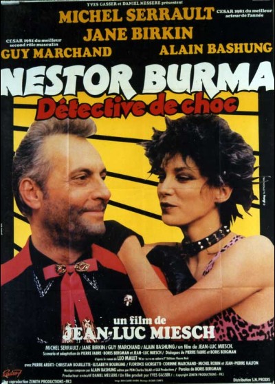 affiche du film NESTOR BURMA DETECTIVE DE CHOC