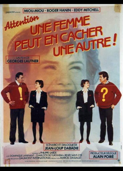 ATTENTION UNE FEMME PEUT EN CACHER UNE AUTRE movie poster
