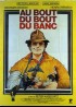 AU BOUT DU BOUT DU BANC movie poster