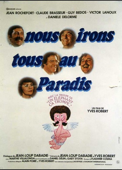 affiche du film NOUS IRONS TOUS AU PARADIS