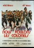 VOGLIAMO I COLONNELLI movie poster