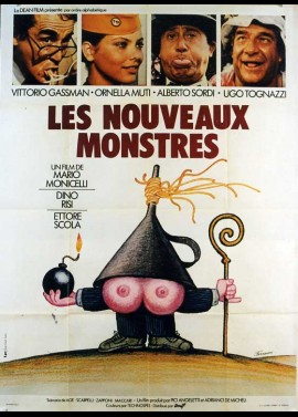 affiche du film NOUVEAUX MONSTRES (LES)