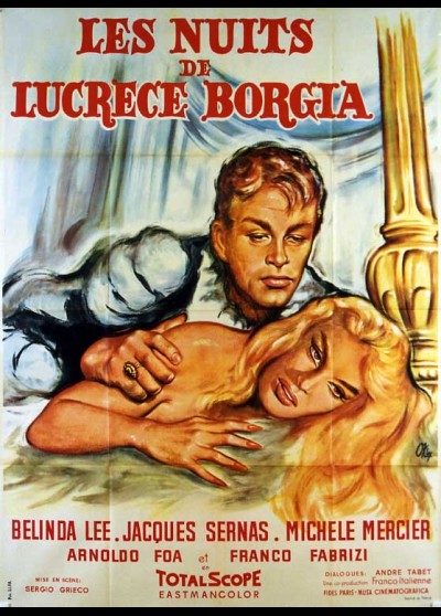 affiche du film NUITS DE LUCRECE BORGIA (LES)