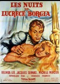 NUITS DE LUCRECE BORGIA (LES)