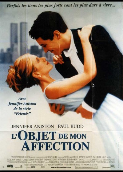 OBJECT OF MY AFFECTION (THE) movie poster