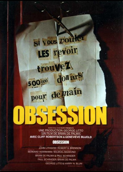 OBSESSION movie poster