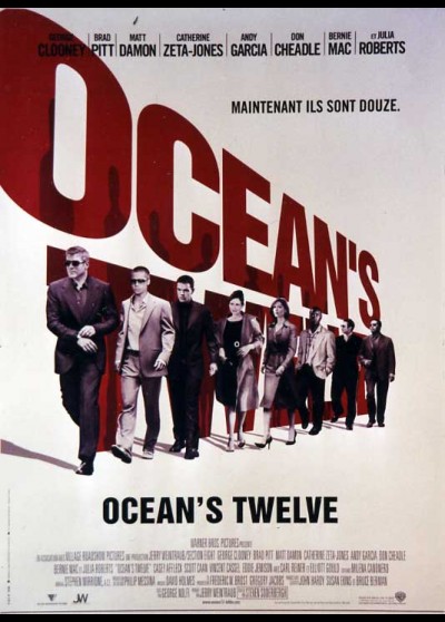 OCEAN'S 12 / OCEAN'S TWELVE movie poster