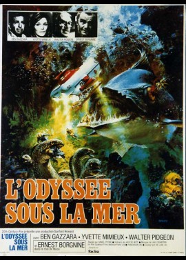 affiche du film ODYSSEE SOUS LA MER (L')