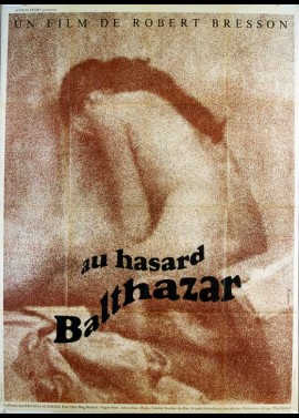 AU HASARD BALTHAZAR movie poster