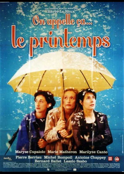 affiche du film ON APPELLE CA LE PRINTEMPS