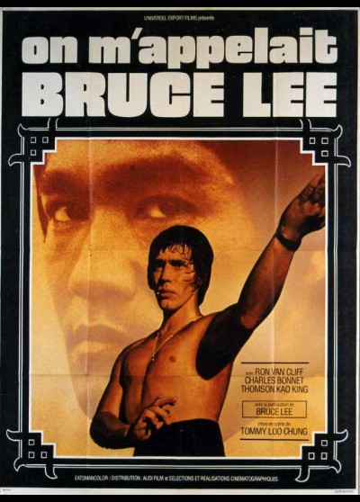 affiche du film ON M'APPELAIT BRUCE LEE