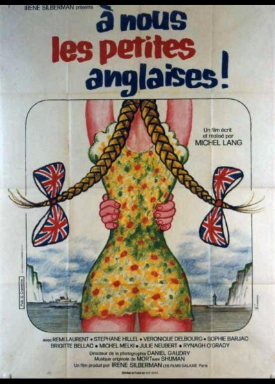 affiche du film A NOUS LES PETITES ANGLAISES