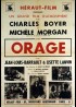 ORAGE movie poster