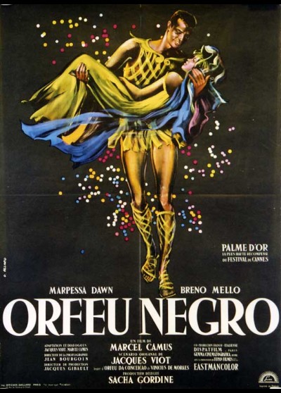 affiche du film ORFEU NEGRO