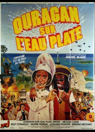 affiche du film OURAGAN SUR L'EAU PLATE