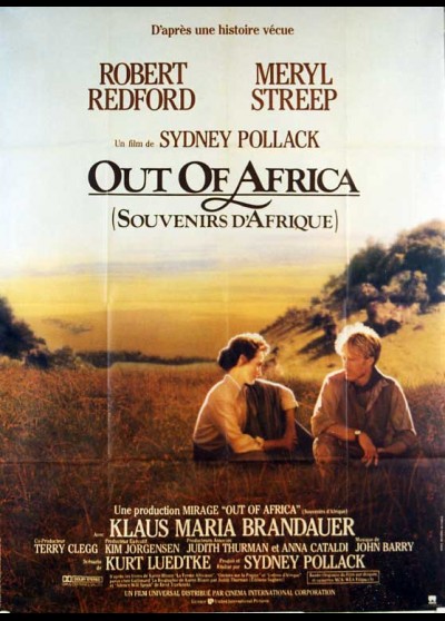 affiche du film OUT OF AFRICA