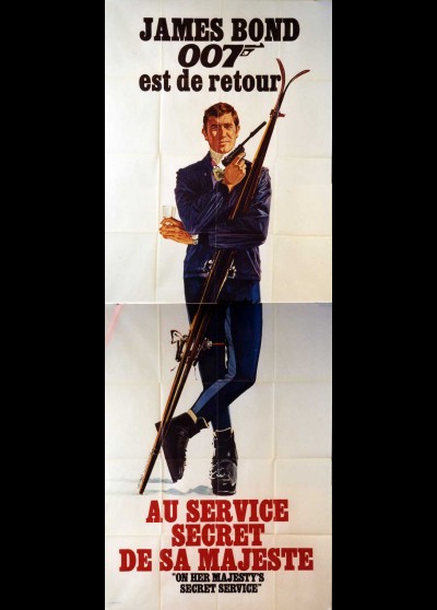 affiche du film AU SERVICE SECRET DE SA MAJESTE