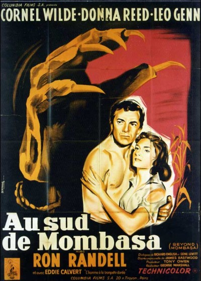 affiche du film AU SUD DE MONBASA