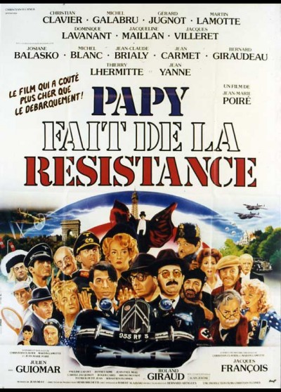 PAPY FAIT DE LA RESISTANCE movie poster