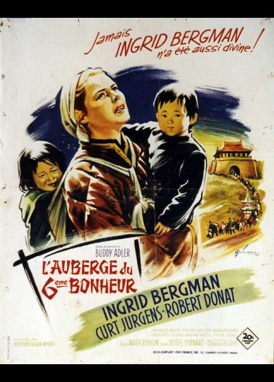 affiche du film AUBERGE DU SIXIEME BONHEUR (L')