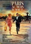 PARIS AU MOIS D'AOUT