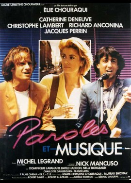 PAROLES ET MUSIQUE movie poster