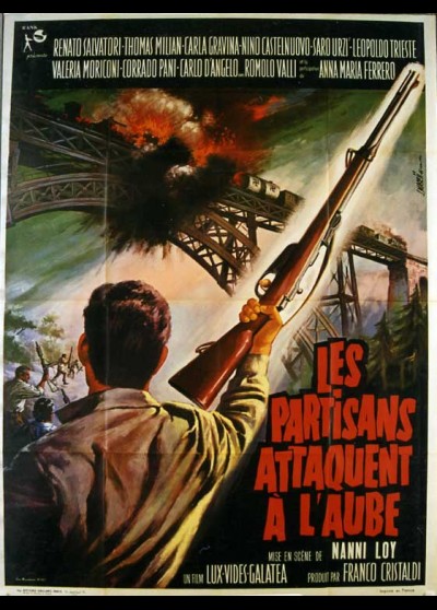 affiche du film PARTISANS ATTAQUENT A L'AUBE (LES)