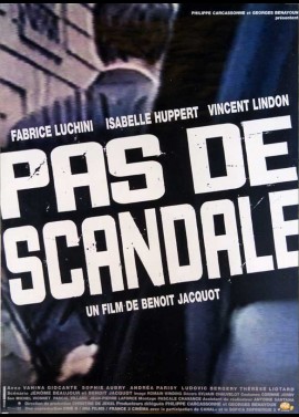 affiche du film PAS DE SCANDALE