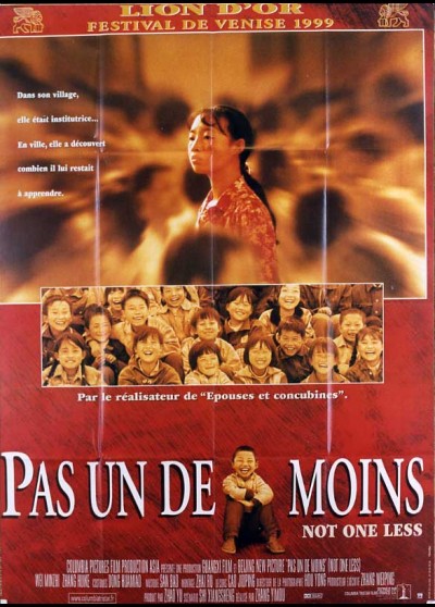 affiche du film PAS UN DE MOINS