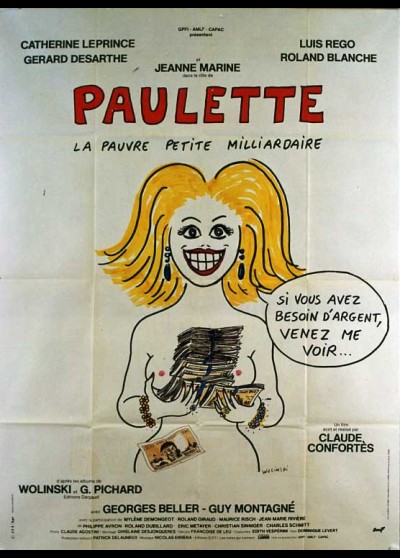affiche du film PAULETTE LA PAUVRE PETITE MILLIARDAIRE