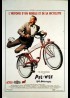 PEE WEE' BIG ADVENTURE movie poster