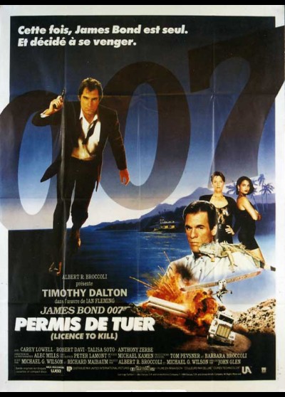 LICENCE TO KILL movie poster