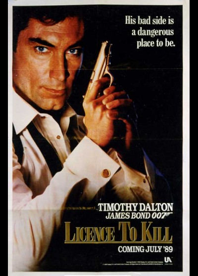 LICENCE TO KILL movie poster