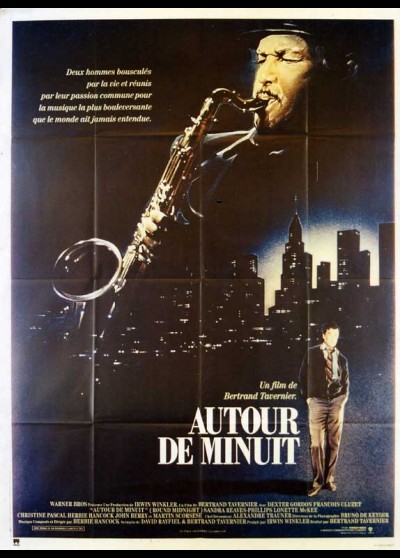 affiche du film AUTOUR DE MINUIT