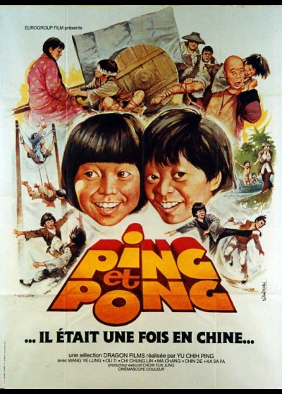 affiche du film PING ET PONG IL ETAIT UNE FOIS EN CHINE