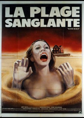 BLOOD BEACH movie poster