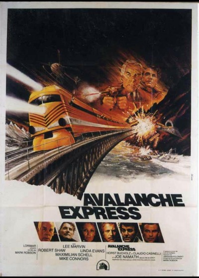 affiche du film AVALANCHE EXPRESS