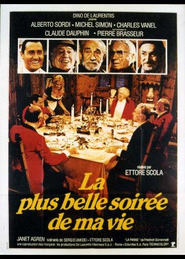 affiche du film PLUS BELLE SOIREE DE MA VIE (LA)