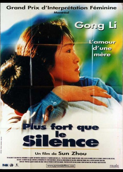 affiche du film PLUS FORT QUE LE SILENCE