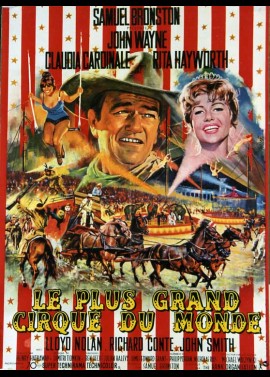 affiche du film PLUS GRAND CIRQUE DU MONDE (LE)