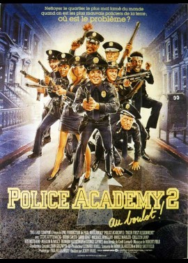 POLICE ACADEMY 2 THEIR FIRST ASSIGNMENT movie poster