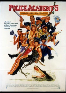 POLICE ACADEMY 5 ASSIGNMENT MIAMI BEACH movie poster