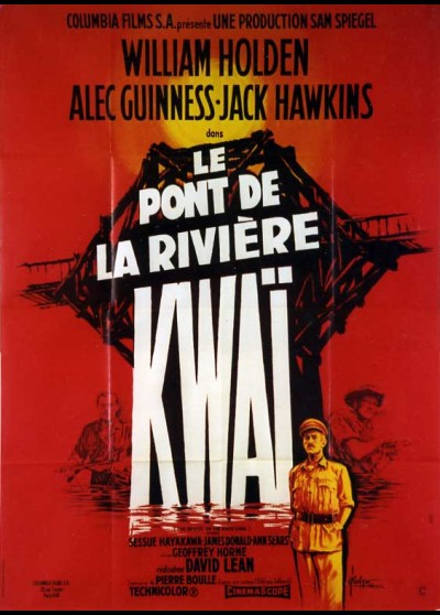 affiche du film PONT DE LA RIVIERE KWAI (LE)