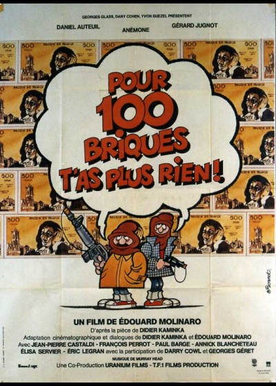 POUR CENT BRIQUES T'AS PLUS RIEN movie poster