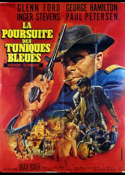 affiche du film POURSUITE DES TUNIQUES BLEUES (LA)