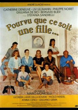 affiche du film POURVU QUE CE SOIT UNE FILLE