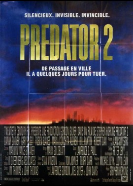 PREDATOR 2 movie poster