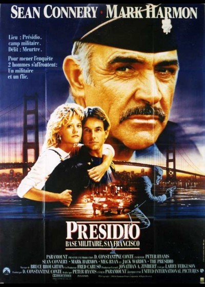 affiche du film PRESIDIO BASE MILITAIRE SANS FRANCISCO